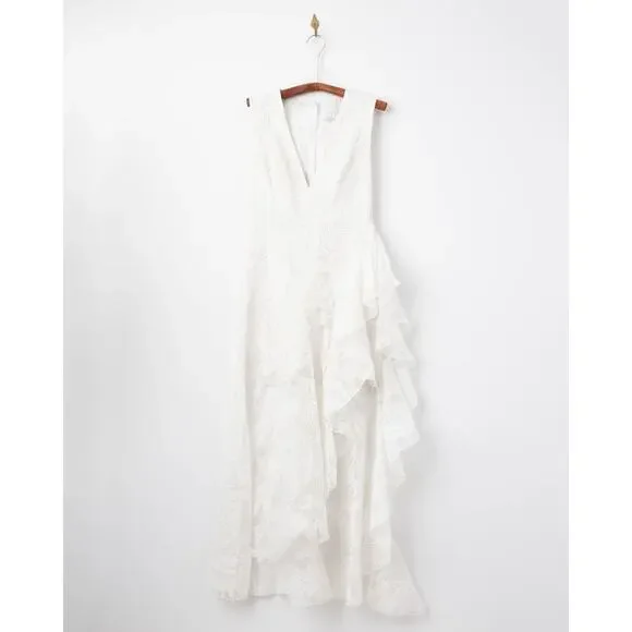 chinese dress ladies NADIA EMBROIDERED COTTON LACE BOHO DRESS  Velvet by Graham & Spencer